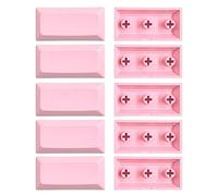 Personalized Blank Key Cap Replacement Mechanical Keyboard DSA Key Cap Blank 10 Pcs 2U Height 2U Keycap Mouse and Keyboard Accessories Computer and Office