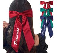 Personalized Bow Hair Clips for Women - Custom Name & Logo Bow Hair Clip Gift for Her Girls Custom Letter LOGO Making Jewelry For Women Jewelry Gifts