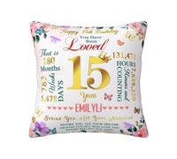 Personalized Butterfly Pattern Decorative Home Custom Throw Pillows Case For Sofa Bed Couch You Have Been Loved Custom Pillow Case With Name Gifts For 18 Year Old Girl Around All Who Love You