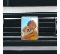 Personalized Car Vent Clips Air Freshener with Photo and Text Custom Air Vent Clips for Men Women Car Gift