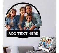 Personalized Cartoon Style 3D Photo Wooden Photo Frame Sign Custom Cartoon Portrait Gift Caricature Picture Frame Gifts for Wedding Anniversary Christmas Couple Birthday Wall Art Decor