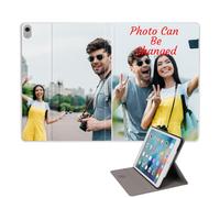 Personalized Case for iPad Air 13 inch 2024, Leather Case for Apple iPad with Auto Wake/Sleep Feature, Anti-Scratch Full Body Protection Case Custom Present for Women Men