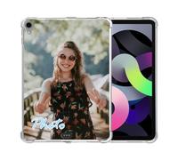 Personalized Case for iPad Air 4th 10.9 inch 2020 A2072,A2316,A2324,A2325 | 4 Generation, Custom Clear Cover, Slim Soft Protective with Airbag Cushion Corner Bumper,Customized Unique Gift