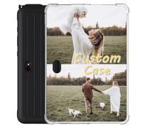 Personalized case for Samsung Galaxy Tab Active4 Pro 2022/Active Pro 2019 10.1-inch, Customized Photo Picture Text Name Tablet Cover Lightweight Soft TPU Shockproof Impact Resistant Transparent Clear