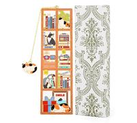 Personalized Cat Bookmark with Vintage Gift Box, Cute Metal Bookmarks, Cat Themed Gift Book Mark, Cat Book Marker for Women, Reading, Cat Lovers, Book Lovers