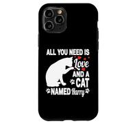 Personalized Cat Name Harry Cute Kitten Pet Lover Case for iPhone 11 Pro