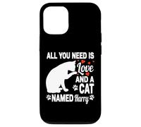 Personalized Cat Name Harry Cute Kitten Pet Lover Case for iPhone 12/12 Pro