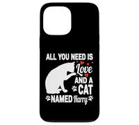 Personalized Cat Name Harry Cute Kitten Pet Lover Case for iPhone 13 Pro Max