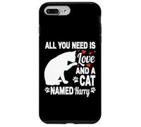 Personalized Cat Name Harry Cute Kitten Pet Lover Case for iPhone 7 Plus/8 Plus
