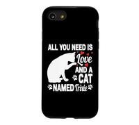 Personalized Cat Name Trixie Cute Kitten Pet Lover Case for iPhone SE (2020) / 7/8
