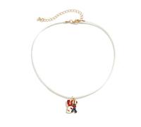 Personalized Chain Unique Flag Necklace With Alternative Shaped Pendant For Fashion Conscious Individuals Casual Or Formal Wear