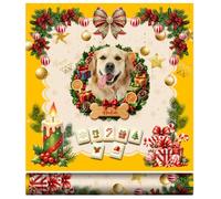 Personalized Christmas Mahjong Table Mat, Holiday Mahjong Table Cover | Winter Mahjong Mat, Festive Personalized Design Mahjong Mat, A Gift for Family and Friends Members, Holiday Family Gatherings