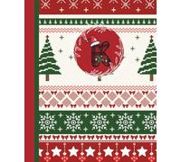 Personalized Christmas Notebook with Initial "K" Holiday Journal | Festive Lined Notebook: Monogrammed Initial K • Christmas Tree Cover • 110 College-Ruled Pages • Perfect Holiday Gift