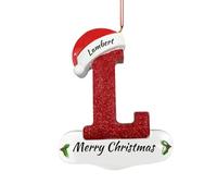 Personalized Christmas Ornaments 2025, Custom Christmas Letter Decorations Pendant, Customized Xmas Ornament Name, Customized Xmas Tree Decorations Gifts for Family Friends