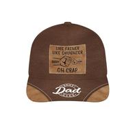 Personalized Classic Dad Baseball Cap,Customizable with Name,Text and Characters,A Thoughtful Gift from Son and Daughter to Dad and Grandpa, Stylea-02, One size