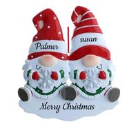 Personalized Couple First Christmas Ornament, Our 1st Christmas As Mr & Mrs 2024, Customized Name Ornaments for Xmas Tree Decoration Holiday Decor