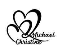 Personalized Couples Metal Sign, Romantic Heart Wall Art, Custom Love Gift, Wedding Anniversary Decor, Rustic Infinity Symbol, Housewarming Present, Waterproof Outdoor Art (Style-3)