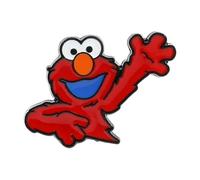 Personalized Creative Alloy Enamel Sesame Street Brooch Pin for Fashion Decoration, Normal, Non-precious metal