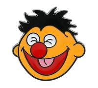 Personalized Creative Alloy Enamel Sesame Street Brooch Pin for Fashion Decoration, Normal, Non-precious metal