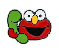 Personalized Creative Alloy Enamel Sesame Street Brooch Pin for Fashion Decoration, Normal, Non-precious metal