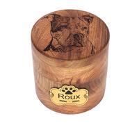 Personalized Cremation Urns for Dog Ashes - Custom Photo Engraved Pet Urn for Dogs, Cats, Pet Memorial Keepsake Urn, Wooden Pet Memorial Keepsake Urn, Pet Urn for Cats or Dogs up