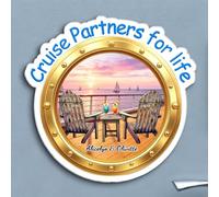 Personalized Cruise Partners for Life Ship Door Magnet Custom Husband Wife Name Cabin Magnetic Sign Cruise Couple Door Magnet Nautical Travel Decor Honeymoon Trip Gift to Couple Anniversary,02