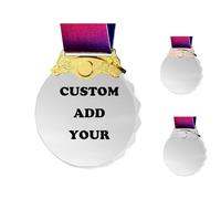 Personalized Crystal Medal With Metal Pendant - Custom Engraved Award For Sports Competition, Academic Achievement, Corporate Recognition And Gift Ceremonies (Silver)