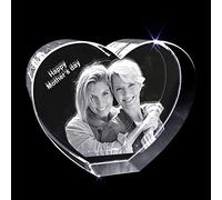 Personalized Custom 3D Photo engraved Crystal