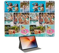 Personalized Custom Flip Case for iPad Mini 3/2/1 Add Your Own Multi-Pictures Photo Collage Cover for A1600 A1601 A1432 A1454 A1455 A1489 A1490 A1491 A1599 Customized Folio Shell Stand Auto Wake/Sleep