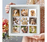 Personalized Custom Pet Photo Frame All You Need is Love and a Dog Shadow Box Loss of Dog Memorial Frame Remembrance Picture Frame Cat Dog Keepsake for Family Grandma Friends Pet Lover
