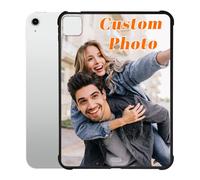 Personalized Custom Photo Case for iPad Air 11 Inch M2 2024 (Model Code:A2902/A2903/A2904) Customized Picture Cover Shockproof Anti-Slip Lightweight Shell for iPad, 1 Photo