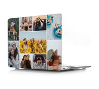 Personalized Custom Picture Case for MacBook 12 inch Case Model A1534 2015/2016/2017/2018/2019 Version, Customize Collage Photos Text Name Logo Plastic Laptop Hard Shell Snap On Cover,Crystal Clear