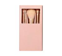 Personalized Custom Printed 5-Piece Makeup Brush Box Set with Mirror Makeup Brush Storage Box (Complexion)