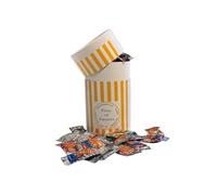 Personalized Customise With Your Own Message 150g White Cardboard Tube of Toxic Waste Nuclear Fusion Super Sour Sweets