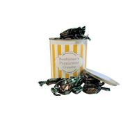 Personalized Customise With Your Own Message 250g Paint Pot Tin of Chocolate Peppermint Creams