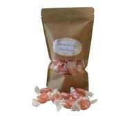 Personalized Customise With Your Own Message 250g Pouch of Strawberry Sherbets Sweets