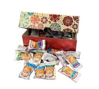 Personalized Customise With Your Own Message 250g Rectangular Box Blossom Pattern of Toxic Waste Nuclear Fusion Super Sour Sweets