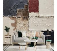 Personalized Customization Wall Sticker Mural，Abstract Textured Collage Artwork，Removable SelfAdhesive Wall Fabric Large Photo Wallpaper for Living Room Bedroom