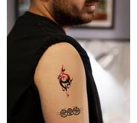 Personalized Customized Alien Tattoo Stickers, Fake Tattoos, 24 PCS Custom Temporary Tattoos, Custom Tattoo with your face, Personalised Temporary Tattoos Stag Dos, Hen Parties. Birthdays Party
