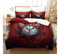 Personalized Customized Photo Duvet Cover Bedding Set King 220X240 Cm Animal Butterfly Alarm Clock Boy Girl Picture Custom Comforter Cover Set 3D Printed Bedclothes + 2 Pillowcase - Ant -693Q631J315Q