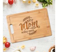 Personalized Cutting Boards, Custom Engraved Kitchen Chopping Block for Women, Gift for Mom, Grandma, Mother-in-Law, Daughter, Wife on Mother's Day, Christmas