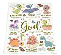 Personalized Dinosaur Blanket for Kids,Funny HD Digital Print Flannel,2026 New Lightweight Flannel Throw Blankets,Cozy-Soft Warm Throw Blankets Colorful Dinos Print Flannels Blanket for All-Season