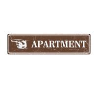Personalized Directional Street Signs, Living Room Apartment Aluminum Sign For Funny Decor, Customize Gifts, Kitchen, Home And Bathroom, Indoor Outdoor Use, 10x40cm, More Sizes by Choosing