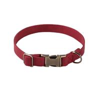 Personalized Dog Collar, Soft Fabric Dog Collars for Dogs, Adjustable Soft Pet Collar for Small Large Medium Dogs, One-of-a-Kind Design. (Red,L)