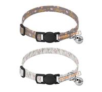 Personalized Dog Collars for Small Dogs Adjustable Personal Dog Collar for Girls and Boys 2 Pcs Yellow and Brown Cat Fruit Cute Guernsey Nerine Sarniensis Beauty Flowers