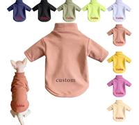 Personalized Dog Hoodie Sweatershirts for Small/Medium Pets,Personalised Photo/Text Winter Warm Plus Velvet Pet Color Matching Sports Sweatshirt Suitable,Stylish Clothes For Cats And Dogs