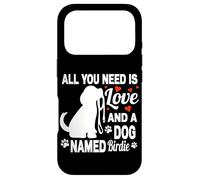 Personalized Dog Name Birdie Cute Dog Pet Lover Case for iPhone 17 Pro