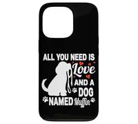 Personalized Dog Name Muffin Cute Dog Pet Lover Case for iPhone 13 Pro