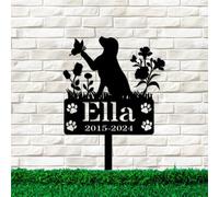 Personalized Dog Stake | Pet Memorial Gifts | Personalized Dog Memorial Plaque Personalised Tribute for Beloved Dogs