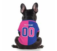 Personalized Dog Sweatshirts,Custom Jersey Shirts for Pets,Custom Dog Football Jersey Lightweight Personalized Puppy Shirt with Name Number Logo Sport Pet Outfit